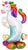 Anagram Mylar & Foil Unicorn 55″ AirLoonz Balloon