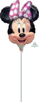 Anagram Mylar & Foil Uninflated Minnie Mouse Forever 9″ Foil Balloon