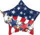 USA Patriotic Garland Star 27″ Balloon