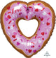 Valentine's Day Love Donut Heart 26″ Balloon