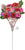 Anagram Mylar & Foil Valentine's Day Rose Bouquet (requires heat-sealing) 14″ Balloon
