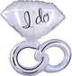 Wedding Rings I Do 30″ Balloon