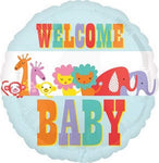 Anagram Mylar & Foil Welcome Baby 18″ Balloon