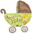 Anagram Mylar & Foil Welcome Baby Buggy 31″ Foil Balloon