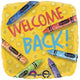 Welcome Back Crayola Crayons 18" Balloon