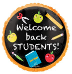 Anagram Mylar & Foil Welcome Back Students 18″ Balloon