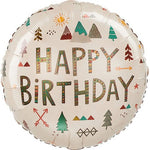 Anagram Mylar & Foil Wilderness Birthday 18″ Balloon