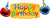 Pancarta de feliz cumpleaños de Barrio Sésamo Globo de 42 ″