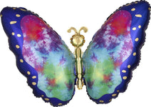 Anagram Tie Dye Butterfly 26″ Balloon