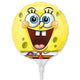 Bob Esponja Pantalones Cuadrados Globos Ez-Fill de 9″ (paquete de 3)