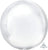 Anagram White 16″ Orbz Balloon