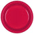 Apple Red Plastic Plates 10″ by Amscan from Instaballoons