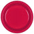 Apple Red Plastic Plates 10″ by Amscan from Instaballoons