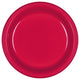 Apple Red Plastic Plates 10″ (20 count)