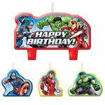 Avengers Birthday Candle Set by Amscan from Instaballoons
