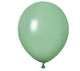 Globos de látex verde aguacate de 18″ (25 unidades)
