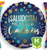 Azul Oro Salud Feliz Cumple 18″ Foil Balloon by Convergram from Instaballoons