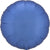 Azure Blue Satin Luxe Round Circle 19″ Foil Balloon by Anagram from Instaballoons