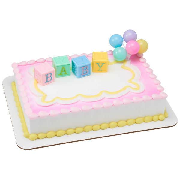 baby block cake