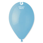 Baby Blue 12″ Latex Balloons by Gemar from Instaballoons