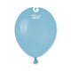 Globos de látex azul bebé de 5″ (100 unidades)