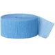 Baby Blue Crepe Paper Streamer 500′