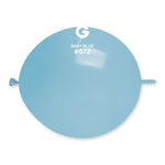 Baby Blue G-Link 13″ Latex Balloons by Gemar from Instaballoons