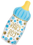 Baby Boy Bottle 31″ Foil Balloon by Anagram from Instaballoons