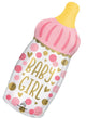 Baby Girl Bottle 31″ Balloon
