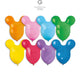 Balloon Ears Assorted 26″ Latex Balloons (25 count)