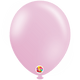 Globos de látex rosa bebé de 18″ (25 unidades)