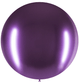 Globos de látex morados brillantes de 23″ (5 unidades)