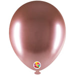 Balloonia Latex Brilliant Rose Gold 12″ Latex Balloons (50 count)