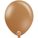 Globos de látex marrones de 12″ (50 unidades)