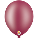 Balloonia Latex Crystal Burgundy 12″ Latex Balloons (50 count)