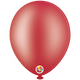 Globos de látex rojo cristal de 12″ (50 unidades)