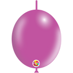 Balloonia Latex Fuchsia Deco-Link 12″ Latex Balloons (100 count)