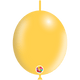 Globos de látex amarillo vara de oro Deco-Link 12″ (100 unidades)