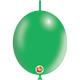 Globos de látex verdes Deco-Link de 6″ (100 unidades)