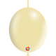 Globos de látex Ivory Deco-Link de 6″ (100 unidades)