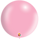 Metallic Baby Pink 36″ Latex Balloons (5 count)