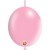 Balloonia Latex Metallic Baby Pink Deco-Link 12″ Latex Balloons (100 count)