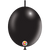Balloonia Latex Metallic Black Deco-Link 6″ Latex Balloons (100 count)