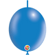 Metallic Blue Deco-Link 12″ Latex Balloons (100 count)