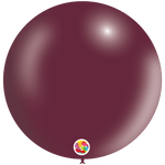 Balloonia Latex Metallic Burgandy 36″ Latex Balloons (5 count)