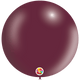 Metallic Burgundy 36″ Latex Balloons (5 count)