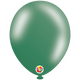 Globos de látex verde bosque metálico de 12″ (50 unidades)