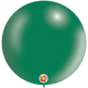 Globos de látex verde bosque metálico de 36″ (5 unidades)
