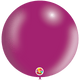 Globos de látex fucsia metalizado de 36″ (5 unidades)