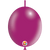 Balloonia Latex Metallic Fuchsia Deco-Link 12″ Latex Balloons (100 count)